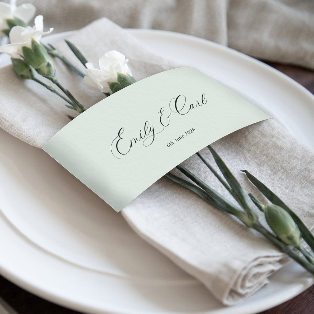 Emily napkin bands