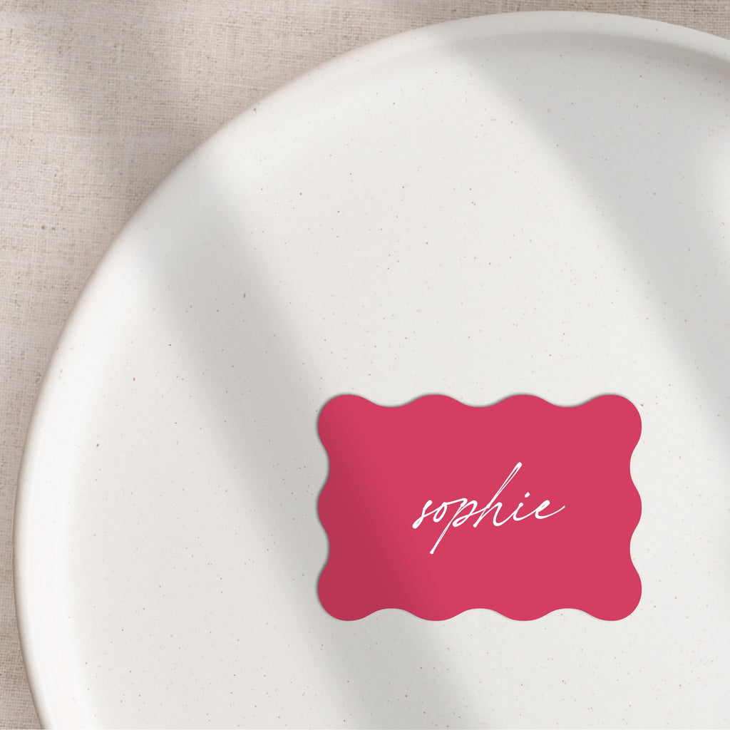 Sophie flat place cards