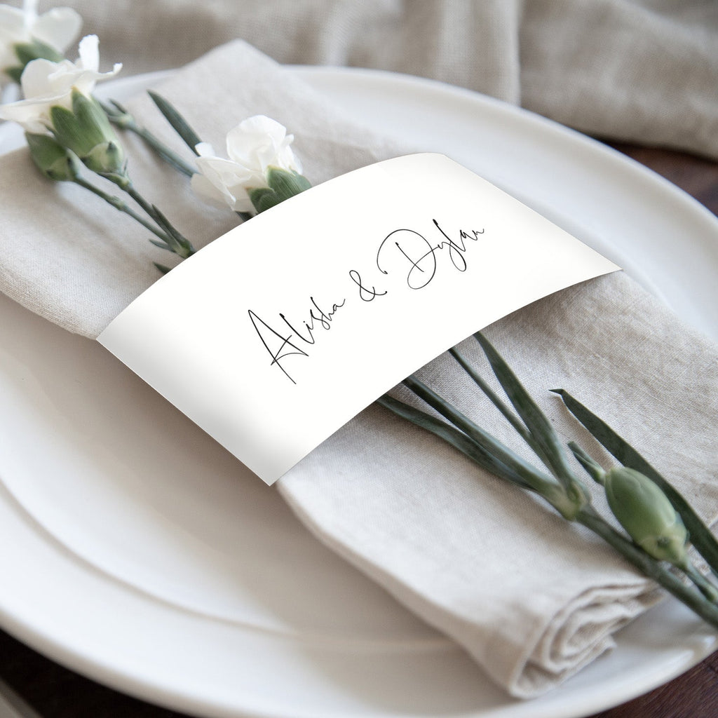 Alisha napkin bands