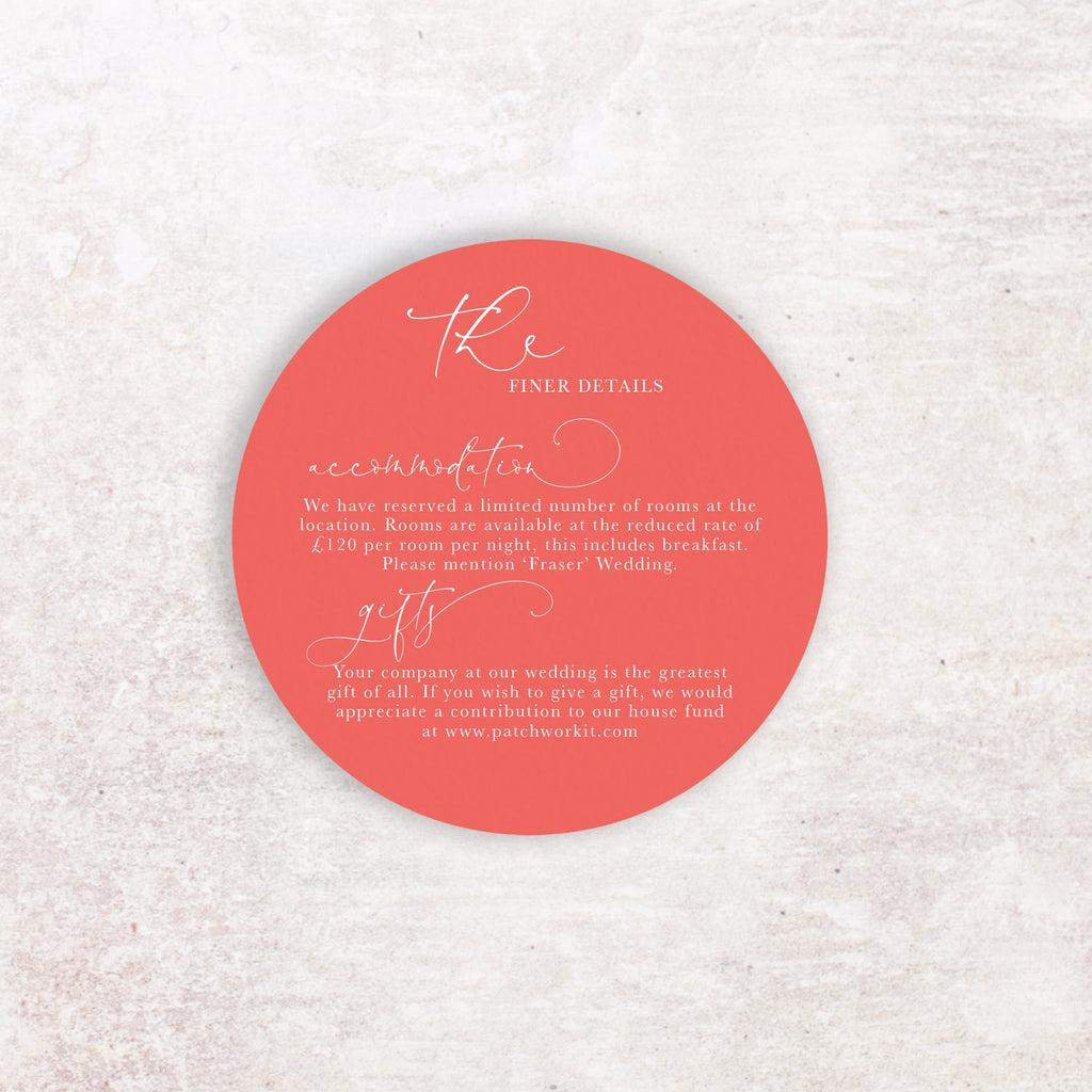 Annabel Information card