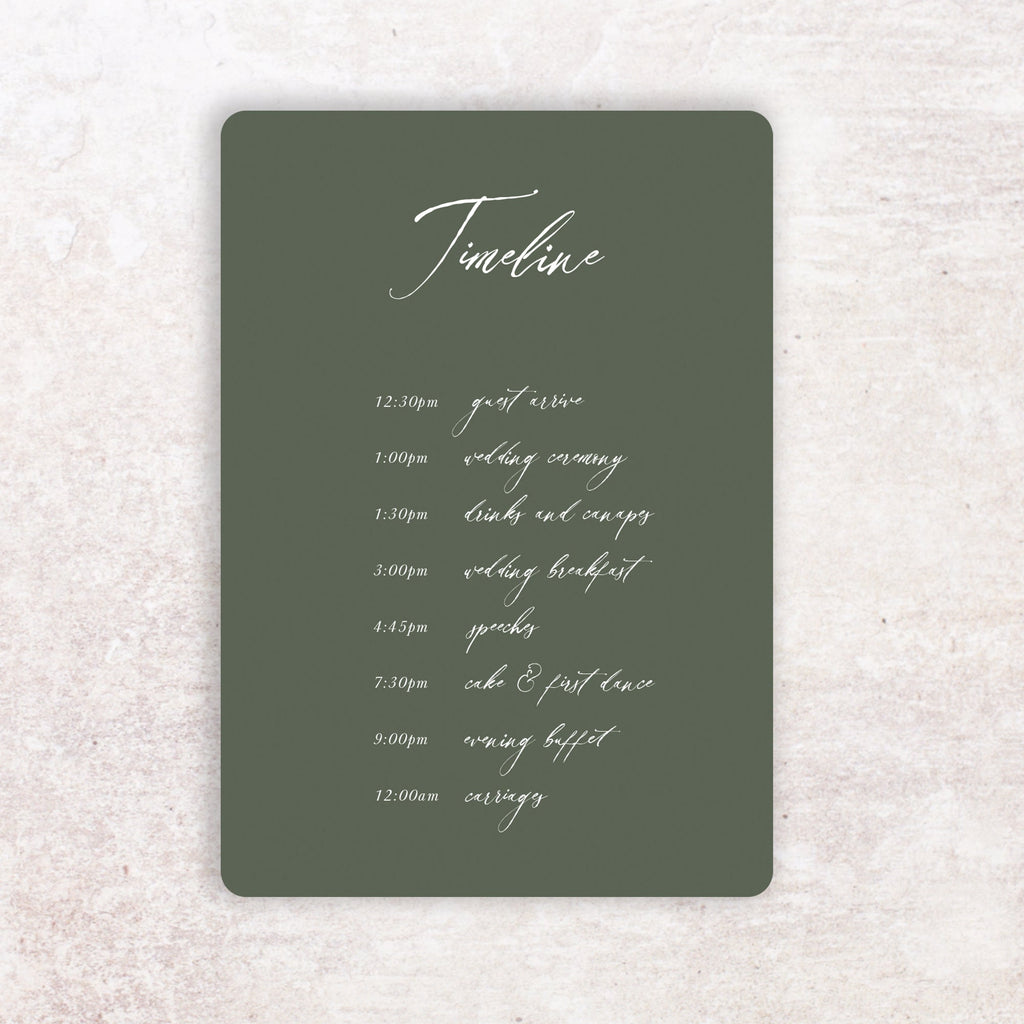 Audrey timeline card