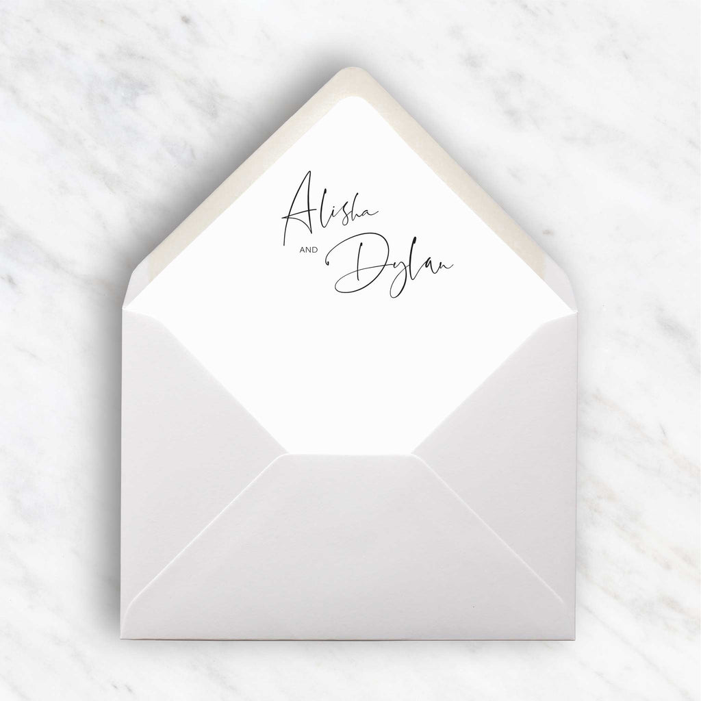 Alisha envelope liners