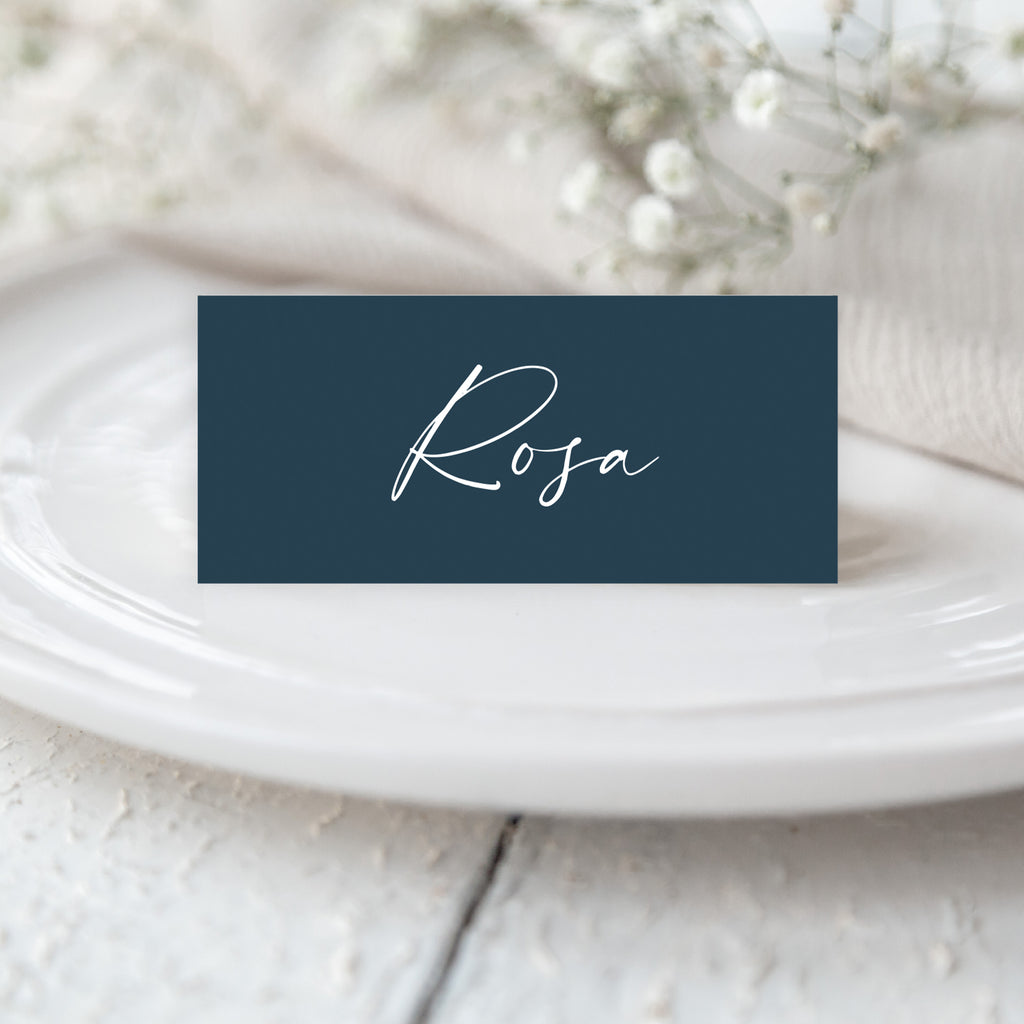 Belinda tentfold place cards