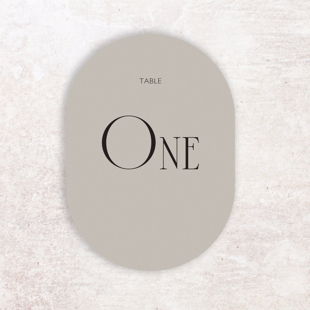 Clarice table numbers