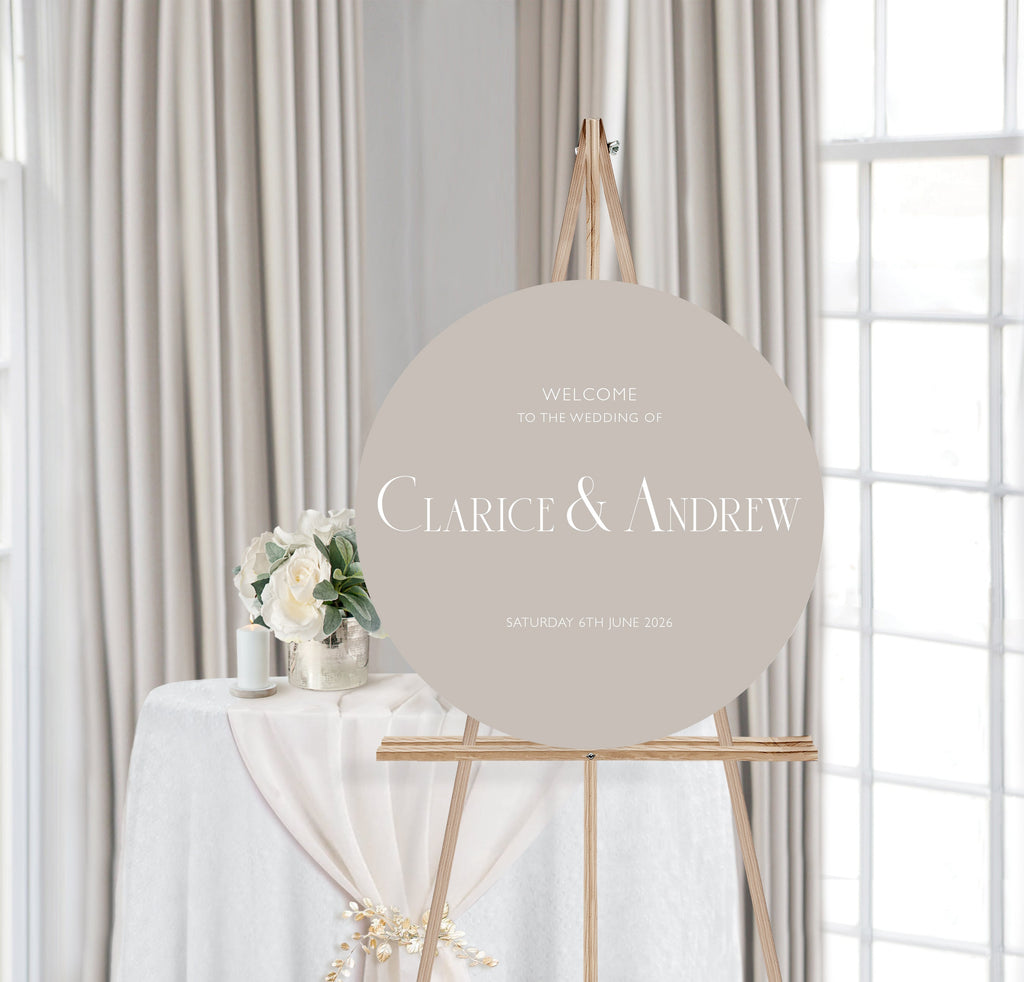 Clarice welcome sign