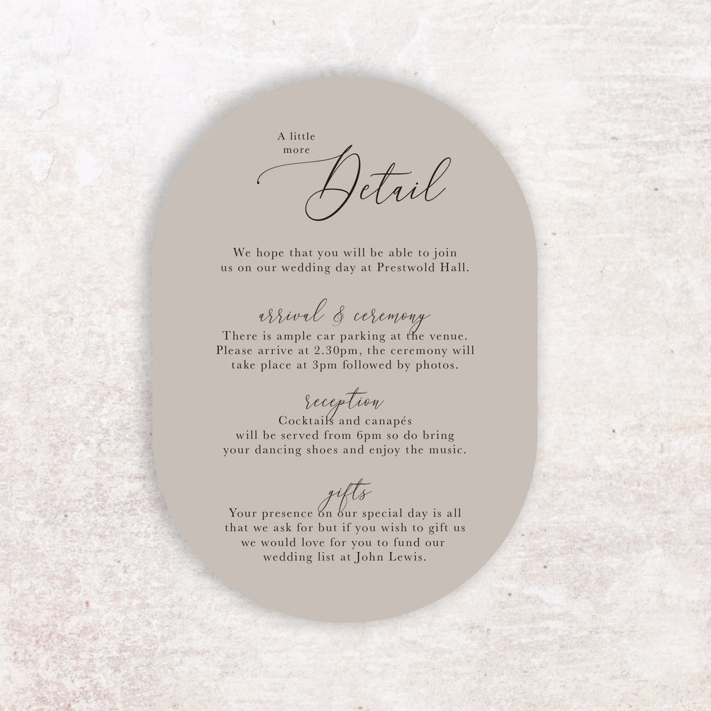 Darcie Information card