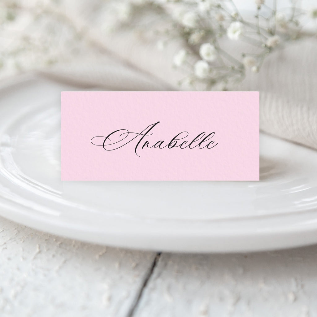 Emily tentfold place cards