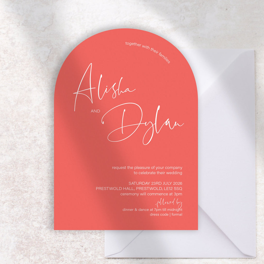 Alisha Invitation