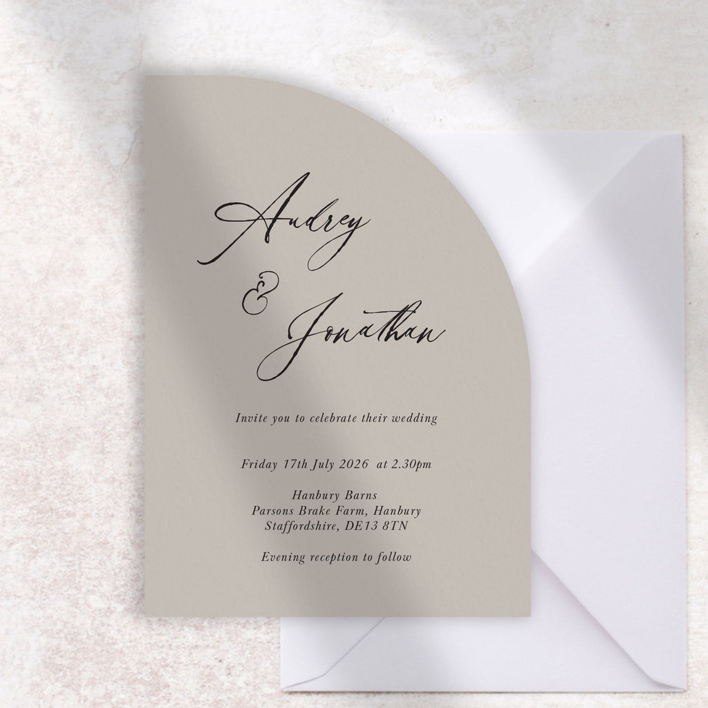 Audrey Invitation