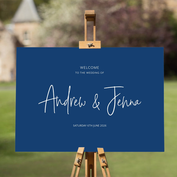 Jenna welcome sign – NIVI Design