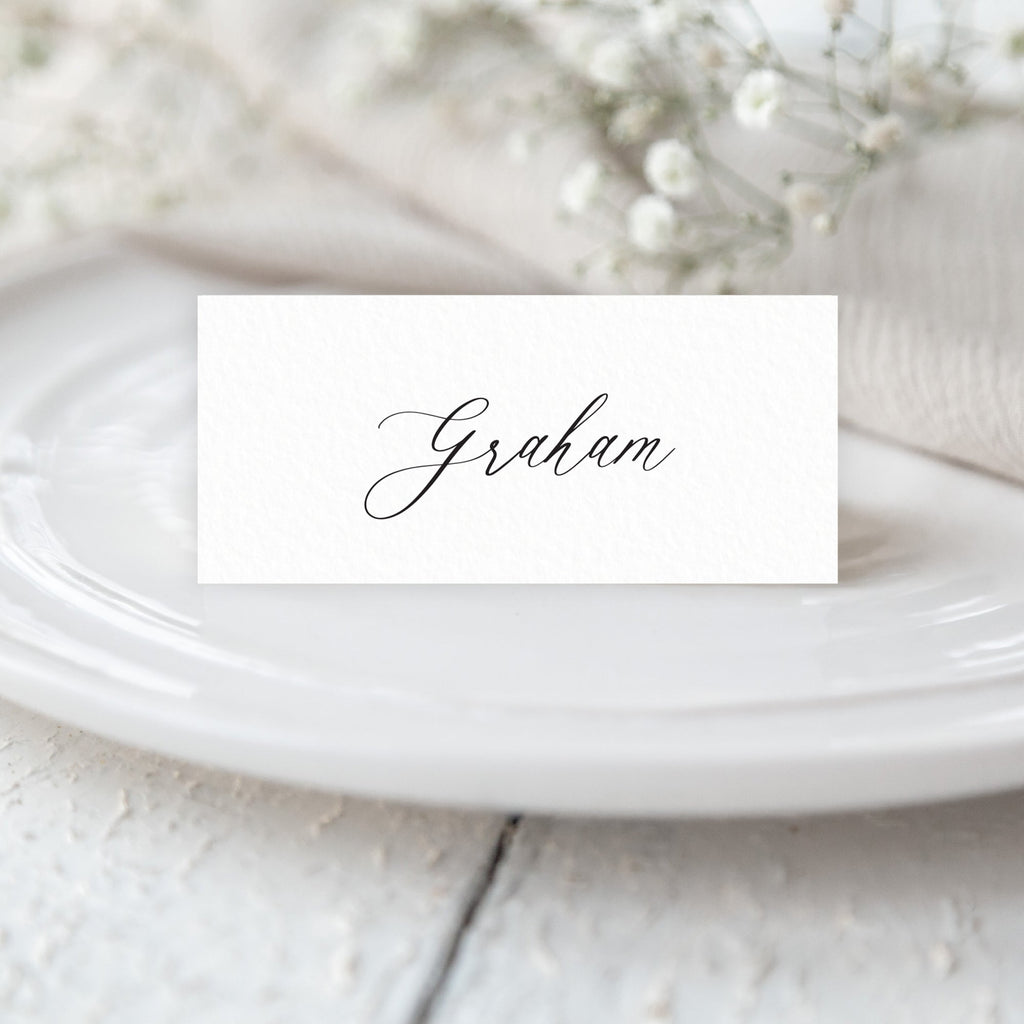 Larisa tentfold place cards