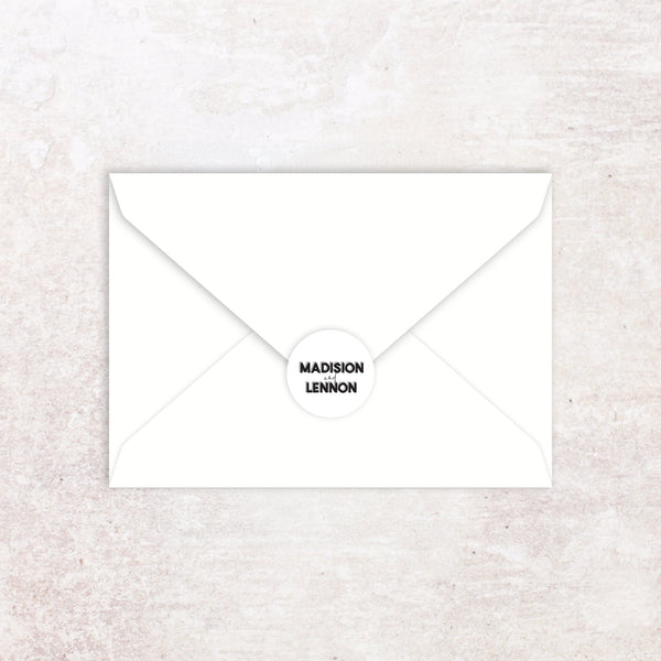 Madison envelope stickers – NIVI Design