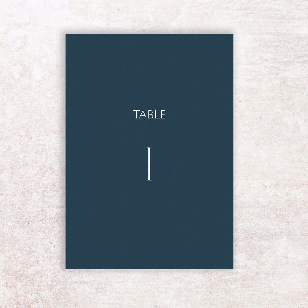 Serina table numbers