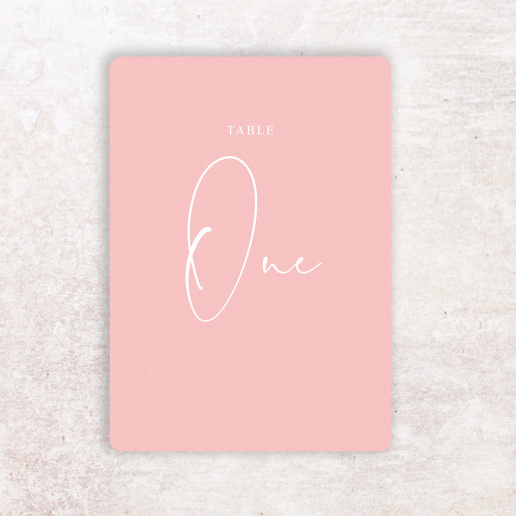 Wendy table numbers