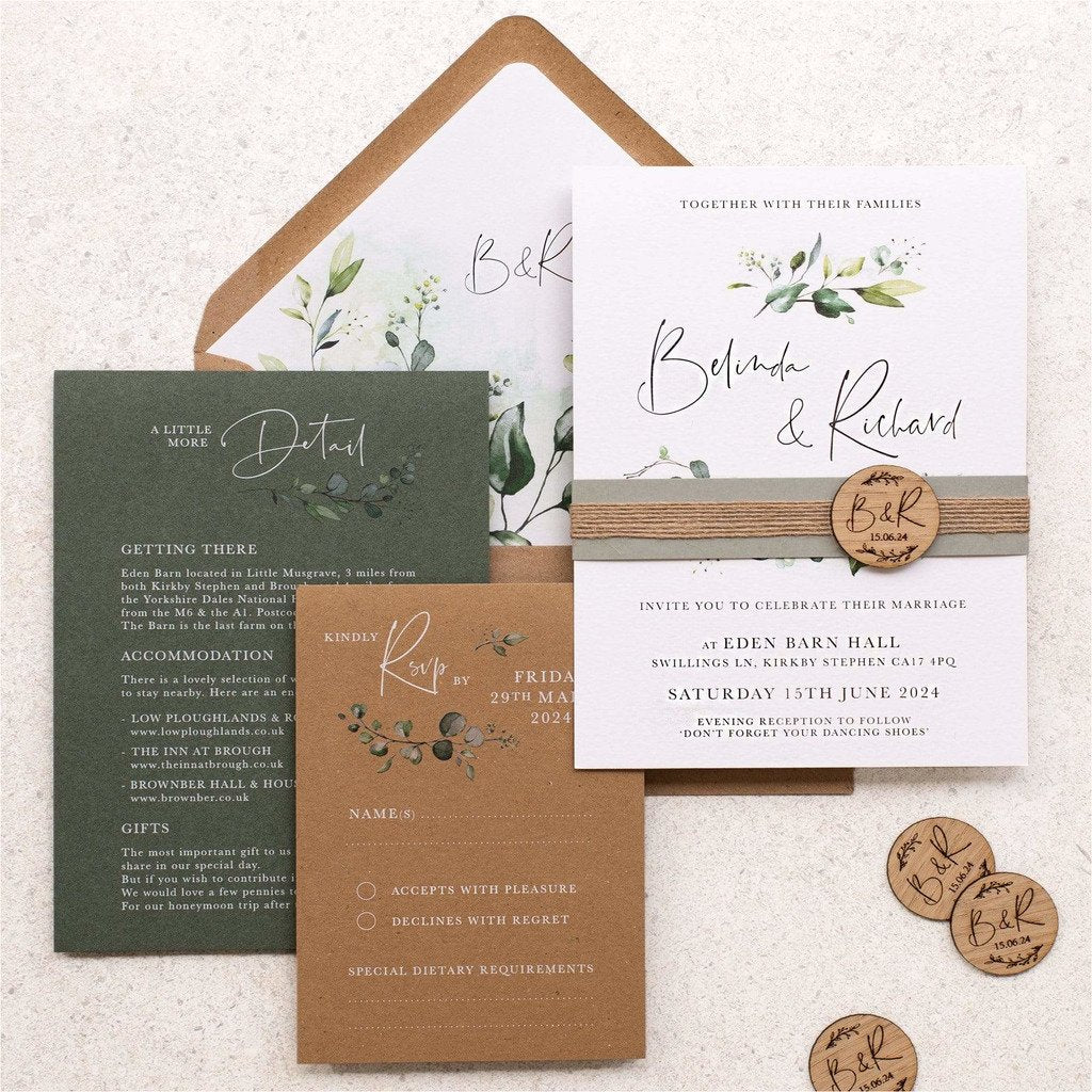 Wedding on sale invitations packs