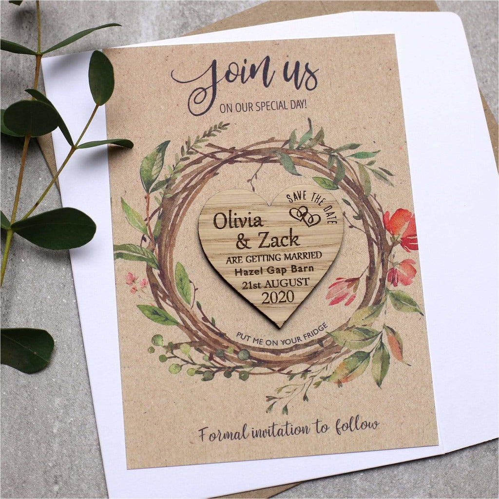 Non Personalised Save The Date Sample NIVI Design
