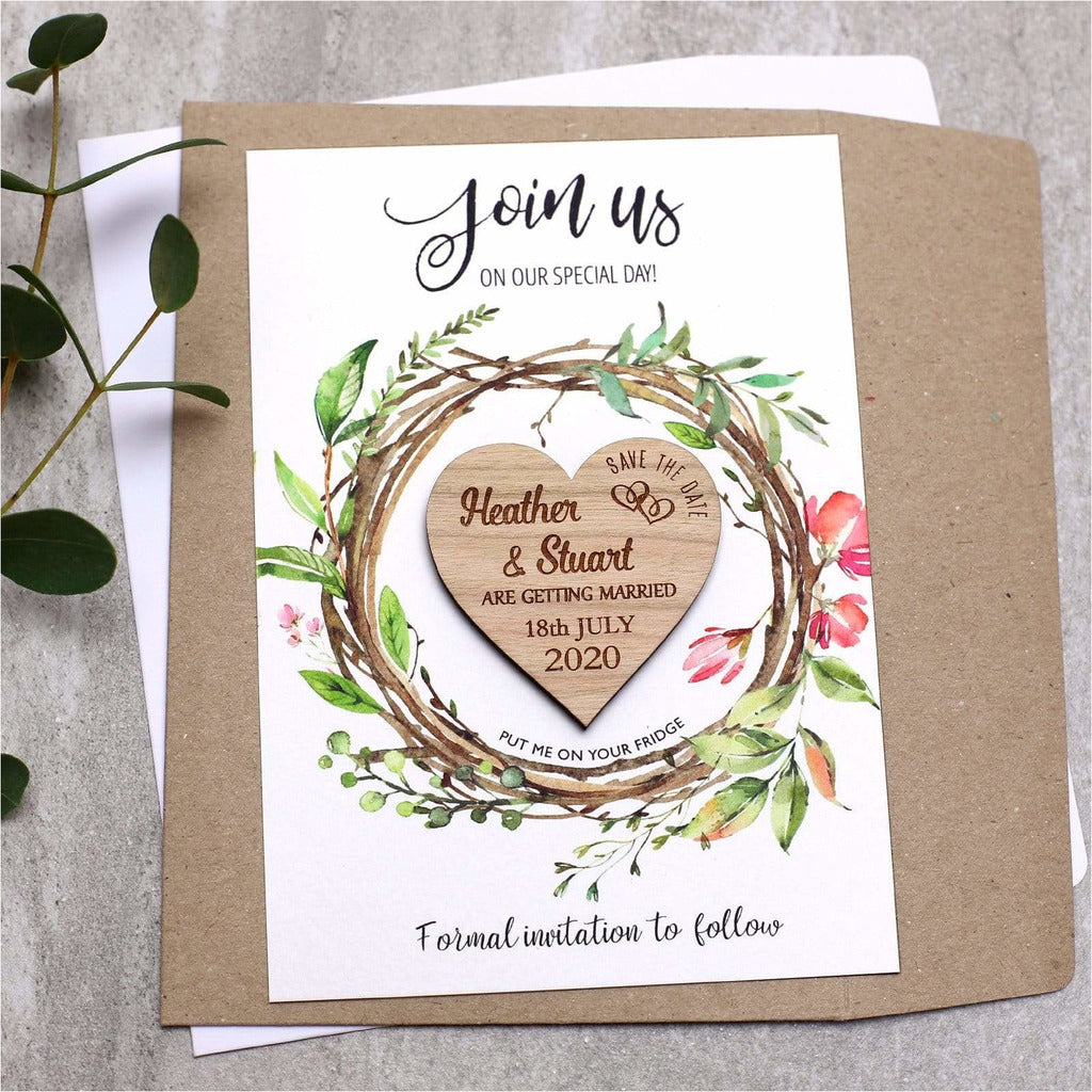 Non Personalised Save The Date Sample NIVI Design