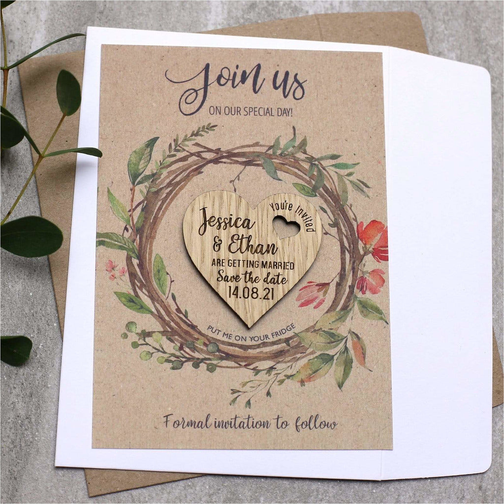 Non Personalised Save The Date Sample NIVI Design